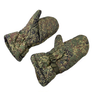 俄罗斯进口军版原品VKBO冬季防寒手套P棉防风保暖双层加厚棉手闷