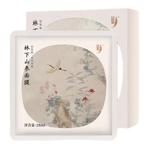 中草集林下山参补水保湿面膜
