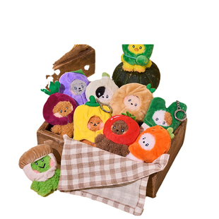 LINE FRIENDS 连我朋友 minini农场系列毛绒钥匙扣MBTI周边包挂