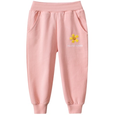 27KIDS女童纯棉休闲裤