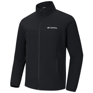 Columbia哥伦比亚户外男子拒水运动软壳衣徒步旅行休闲外套WE5801