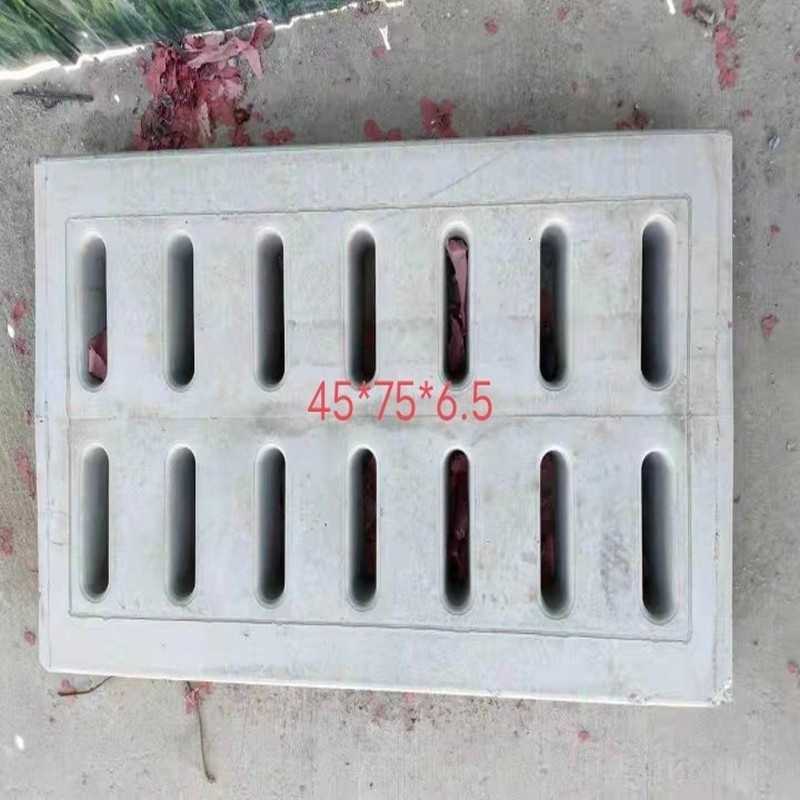 平面缺口盖板塑料模具水沟盖板水泥排水沟磨具漏水市政工程下水道