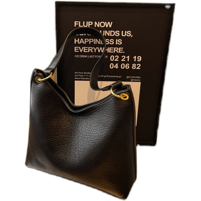 LAOYJA高级感小众单肩斜挎水桶包