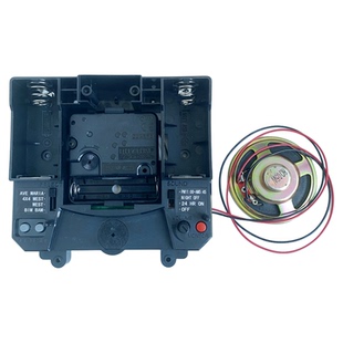 丽声整点报时石英机芯挂钟表芯跳秒机芯时钟配件维修替换带指针