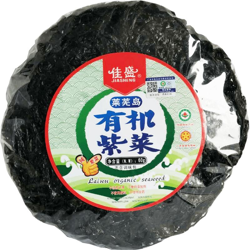 佳盛莱芜有机头水紫菜60g干货