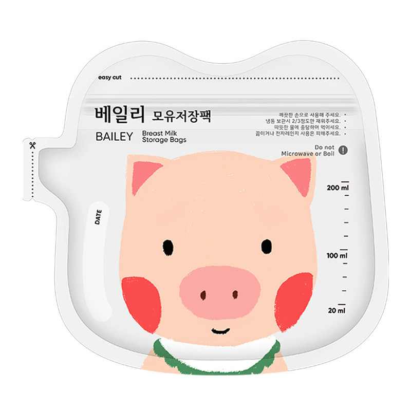 贝睿母乳保鲜袋小容量专利设计