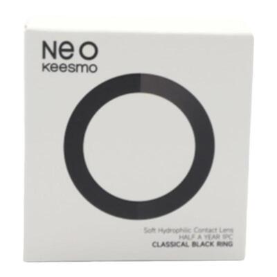 韩国NEO人生镜头系列美瞳彩色隐形眼镜半年抛1片装女大小直径自然