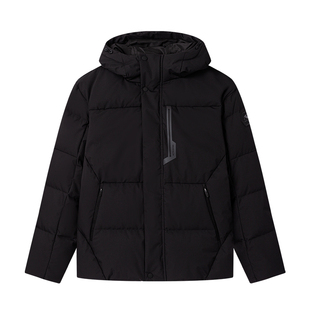 361度羽绒服男短款鸭绒外套连帽保暖羽绒上衣冬季新品552544314N