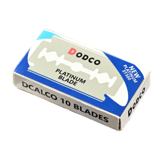 正品DODCO双面刀片韩国进口材质剃须刀片刮胡刀片理发店专用刀片
