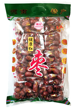 特级1000克若羌红枣腾冠免洗灰枣