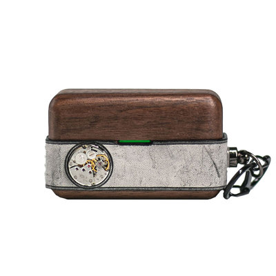 原创真皮手作木盒耳机壳索尼xm5