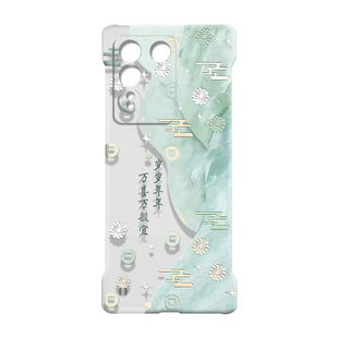 适用vivos16手机壳无边框透明硬壳寄语新款男士女s15pro/s12/s10/s9/7高级感vivos16pro磨砂散热不顶膜手机套