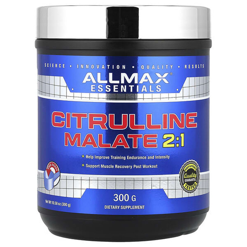 ALLMAXNutrition瓜氨酸+苹果酸食补充剂肌肉耐力爆发力健身能量补