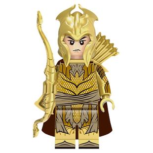 精灵战士守卫射手霍比特人指环王魔戒第三方拼装人仔积木玩具