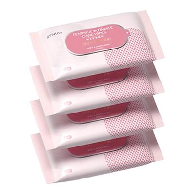 【天猫U先】西尼湿巾女性私处专用除菌洁阴杀菌消毒便携湿巾4包