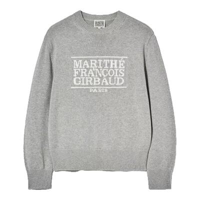 MARITHE经典LOGO针织衫