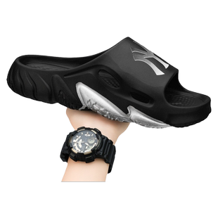 夏季拖鞋男款外穿潮牌网红一字拖男士运动防滑踩屎感大码沙滩凉拖