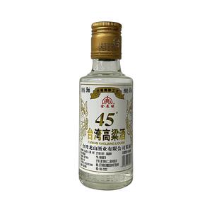厦门酒厂45度台湾高粱酒浓香型小瓶高度白酒150ML整箱纯粮食*8瓶