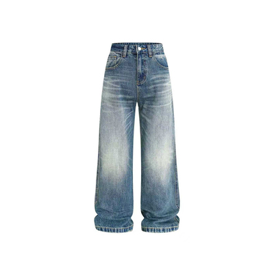 COLDSTONE 美式直筒秋冬牛仔裤男款秋季男士宽松阔腿裤男生裤子