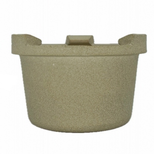 潮汕功夫茶炉炭炉内胆耐火耐高温原矿白粗陶红泥炉膛店内同款配件