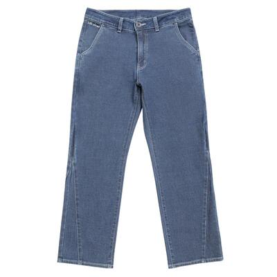 第五街秋季拉链休闲时尚牛仔裤