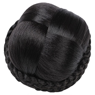 古装丸子假发发包仕女宫女侠女影楼影视戏剧发髻丸子头丫鬟发型