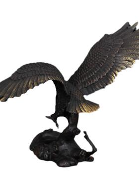 古叶家居纯黄铜家居办公室摆件