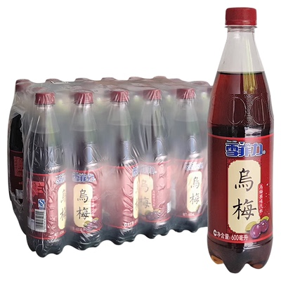 雪菲力乌梅口味600ml*24瓶