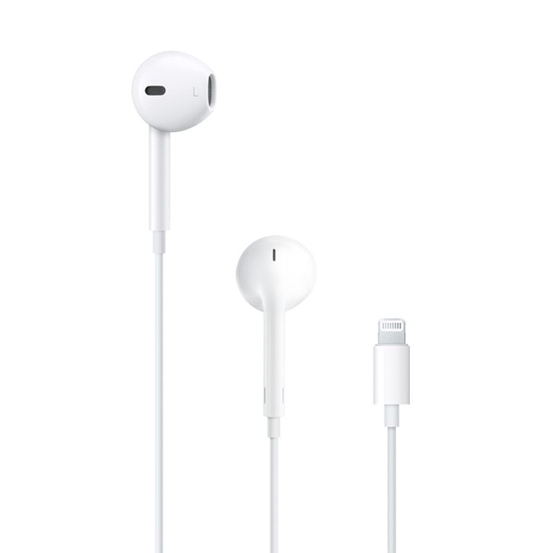 Apple苹果iphone有线耳机EarPods入耳式Lightning闪电口线控耳麦