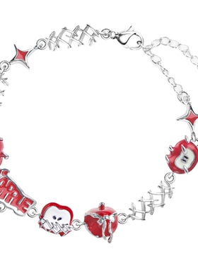 原创苹果切片甜酷新款手链