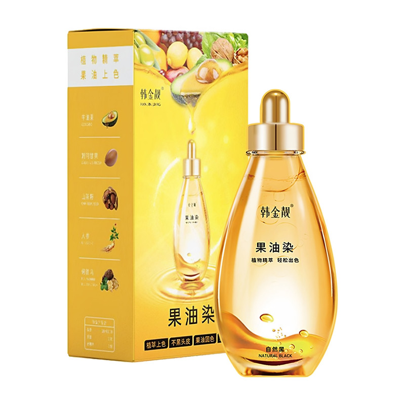 韩金靓果油染发剂旗舰官网正品