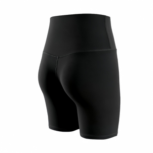 瑜伽短裤女健身运动裤跑步骑行速干三分裤高腰紧身外穿打底裤四分