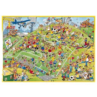 现货包邮荷兰jumbo进口益智拼图JVH卡通150片240片360片500片减压