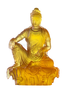 水月观音家居供奉佛像延恩琉璃