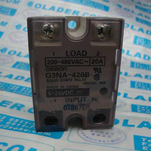 议价欧姆龙OMRON 固态继电器 G3NA-420B DC5-24V 20A 原装正品