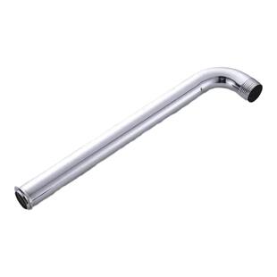 冲洗阀弯头加长加高蹲便器脚踏踩式延时冲水阀弯管特长配件6分1寸