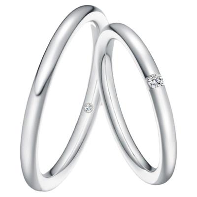 DR求婚钻戒情侣对戒铂金