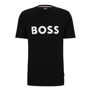 HUGO BOSS雨果博斯男士短袖T恤夏季透气圆领舒适半袖经典休闲男装