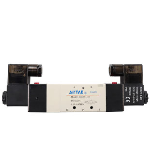 4V330-10双头电磁阀4V330E-10 C/E/P三位五通电磁阀 4v330C