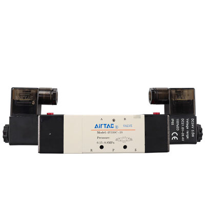 亚德客4v330-10双头三位五通