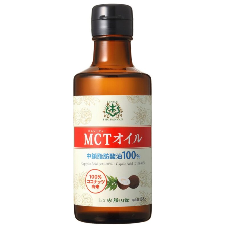日本仙台胜山馆椰子MCT油中链脂肪酸 生酮 男女健身防弹咖啡伴侣
