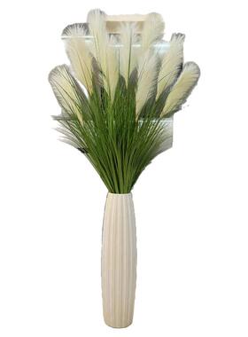 FS现代简约客厅落地干花插花束