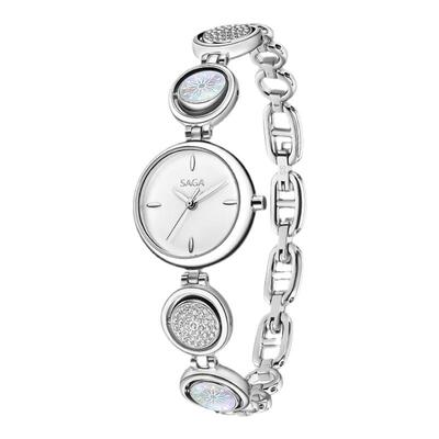 镶钻百搭幸运星女士手表世家气质