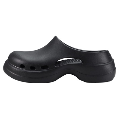 GOTO厚底增高高跟洞洞鞋