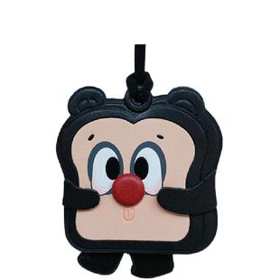 fingerstudio指作 成都吐司熊猫挂饰真皮lv包包挂件百搭 原创手工