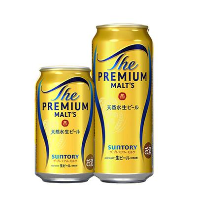 三得利万志金罐天然水神泡