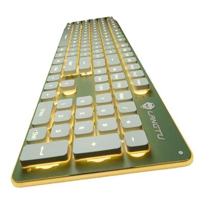 键盘女生办公高颜值有线无线静音外接笔记本台式家用鼠标套装L1