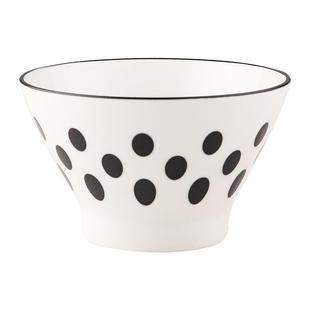 摩登ins赫本风陶瓷餐具米饭碗家用斗笠碗水果沙拉碗喝汤喝粥小碗