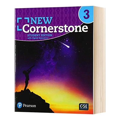 New Cornerstone Grade 3 Student Edition with Digital Resources 英文原版 美国ESL综合小学教材 第3级 学生书 英文版英语书籍