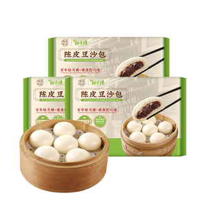 真尝家松月楼豆沙包早餐半成品